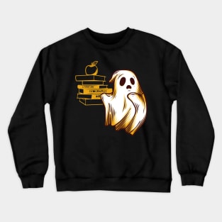 Read more books Cute horror Ghosts Read more boooooks Halloween Crewneck Sweatshirt